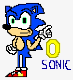 Sonic Pixel Art - Pixel Art