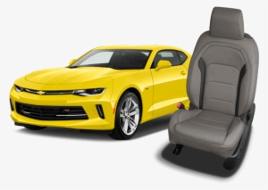 Chevrolet Camaro Leather Seats - 2018 Yellow Car Png