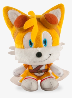 Png Black And White Stock Image Product Png Sonic News - Sonic Boom Tails Big Head Plush