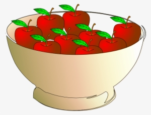 Nine Apples, Red, Green Apple, Fruit Png Image And - Bowl Of Apples Clipart