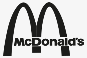 mcdonalds logo white png - mcdonalds logo black and white