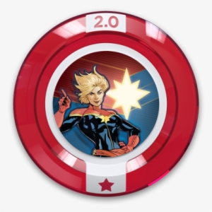 Captain Marvel - Disney Infinity 2.0 Captain Marvel Disc