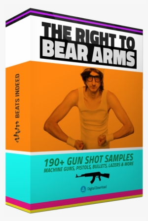 190 Gun Shot Sample Pack For Audio Production - Right To Keep And Bear Arms
