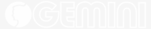 Gemini Logo Black And White - Ps4 Logo White Transparent
