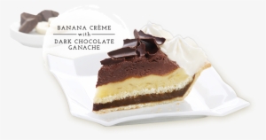 Banana Creme With Dark Chocolate Ganache - Cavendish Pie