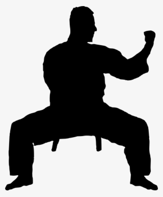 Free Png Karate Silhouette Png Images Transparent - Karate Silhouette Png