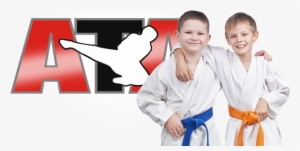 Two Karate Buddys - Ata Martial Arts Logo