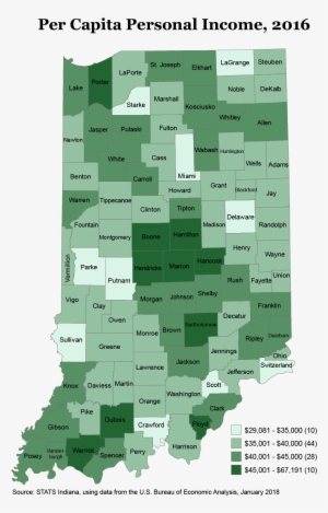 Thursday, December 22, 2016 - Demographics Map Of Indiana