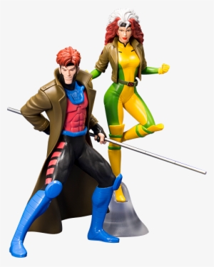 Gambit And Rogue Two-pack Set Statue - Gambit Marvel Legends 2018