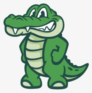 Greenbrier Gator - Cartoon Alligator Standing Up