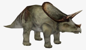 A Triceratops , - Jurassic Park Operation Genesis Torosaurus