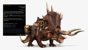 War Triceratops - Infant Gorilla Neverwinter