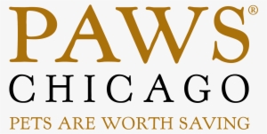 Committed To Ending The Killing Of Sheltered/homeless - Paws Chicago Logo