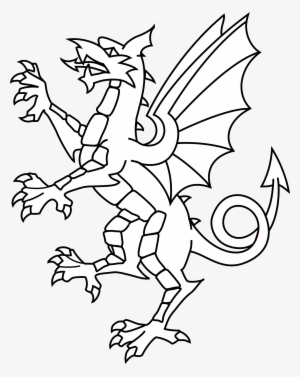 This Free Icons Png Design Of Somerset Dragon White