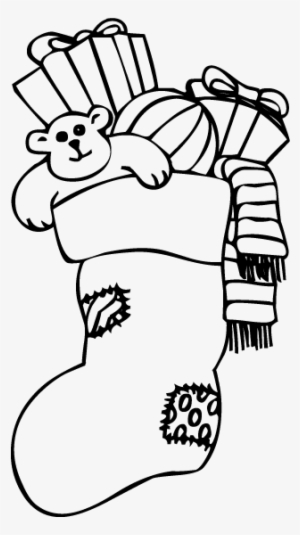 Christmas Stocking - Coloring Pages