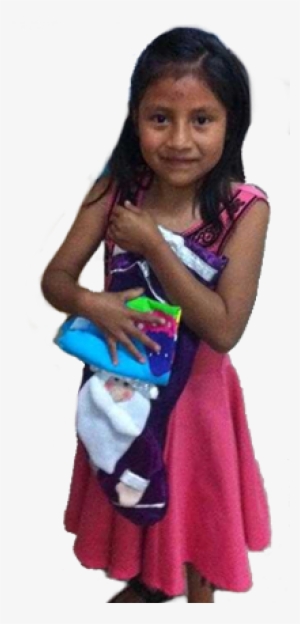 oaxaca child with stocking - girl