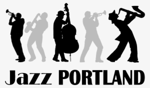 Jazz Portland - Jazz Band Silhouette Png