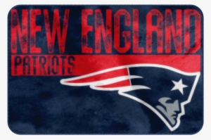 20" X 30" Worn Out Printed Foam Mat - New England Patriots Flag