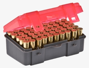 50-count Medium Handgun Ammo Case - Plano Handgun Ammo Case, Holds 50 Rounds