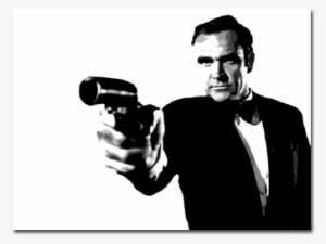 James Bond's Original Aston Martin - Sean Connery Bond Art