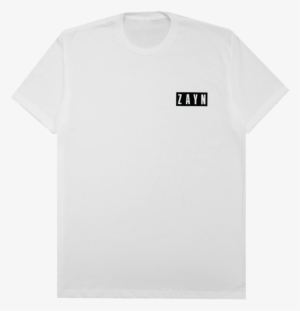 Zayn White Tee - T Shirts With Love Texts