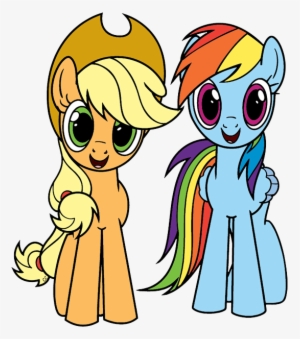 Rainbow Dash - My Little Pony Applejack Rainbow Dash
