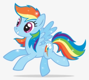Rainbow Dash - Shindigz My Little Pony Tattoo Favours