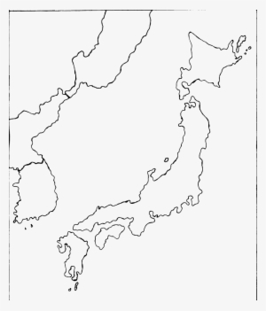 Blank Map Of Japan