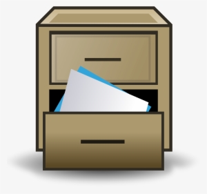 Open - File Cabinet Icon Transparent
