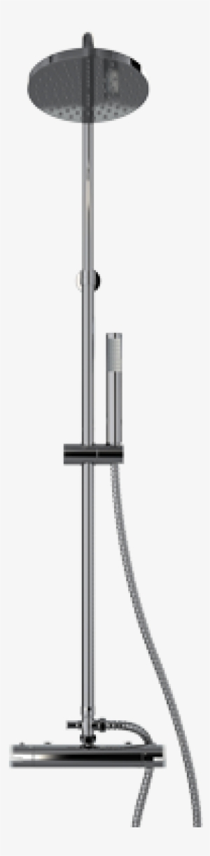 Stirling Riser Rail System With Integrated Shower Mixer