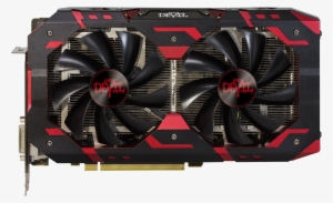 Powercolor Red Devil Rx 590 Graphics Card Front - Radeon Rx 580 Red Devil