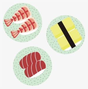 This Free Icons Png Design Of Sushi On Plates