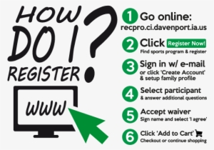 Online Registration Website - Sign