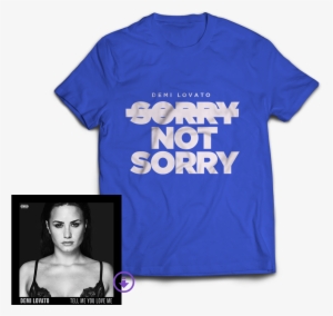 Blue Sns Tee Super Digital Album - Demi Lovato Tell Me You Love Me Vinyl