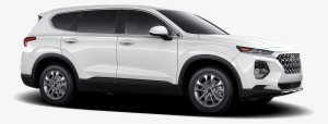 2019 Hyundai Santa Fe - Ford Edge 2013 White