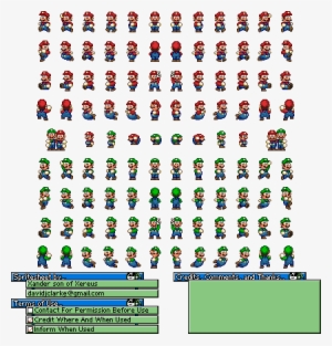 Xander Mario & Luigi Sheet