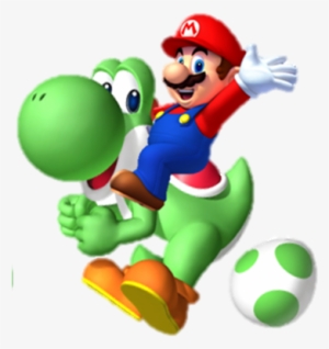 Mario And Yoshi Png - Mario Y Yoshi Png