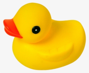 Vector Black And White Stock Png - Rubber Duck