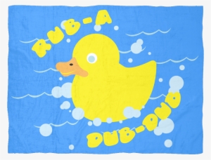 Rubber Duck Fleece Baby Blanket Blankets - Rubber Duck