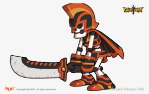 18 Skeleton Knight Boss - Grand Chase Skeleton