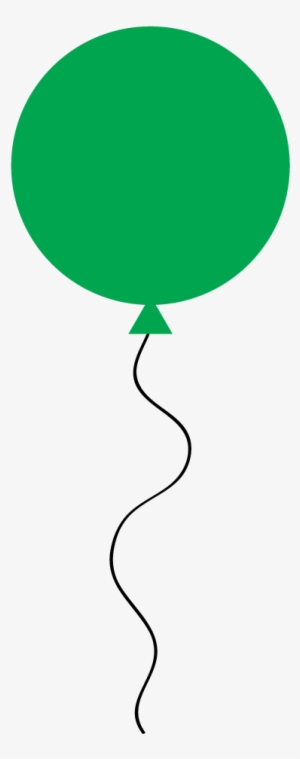 Picture Black And White Library Free Birthday Balloons - Green Balloon Clip Art
