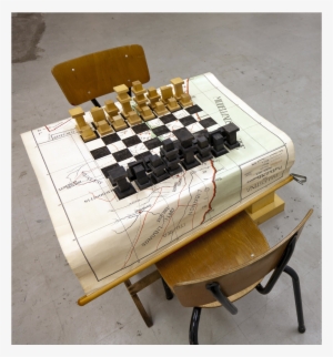 The Chess Pieces Are Based On The Form Of תפילין Tefilin - Table