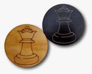 Flat Chess Pieces, Laser Cut Chess Pieces, Veneer Chess - Chess