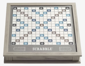 Scrabble Game - Scrabble Deluxe Wooden Edition - 20810