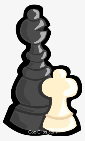 Chess Pieces, Games Royalty Free Vector Clip Art Illustration - Illustration