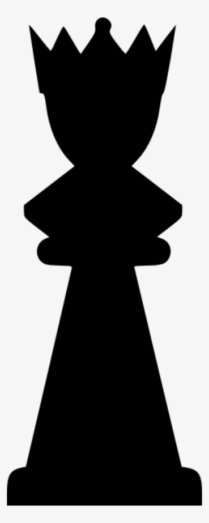 Black Clip Art At Clker Com Vector - Queen Chess Piece Clipart