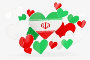 Illustration Of Flag Of Iran - Indian Flag Sticker Png