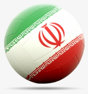 Illustration Of Flag Of Iran - Volleyball Iran Flag