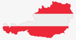 Flag Of Austria Map National Flag - Austria Flag Map