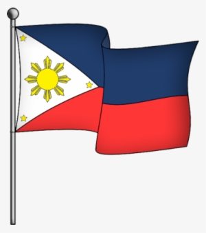 Illustration Of The National Flag Of The Philippines, - National Flag In Philippines